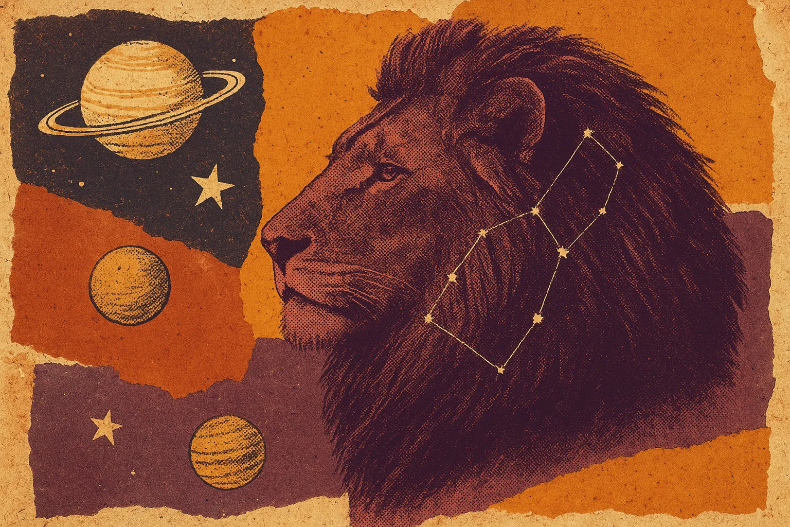 Leo daily horoscope Thursday retro pop-art — February 19, 2026