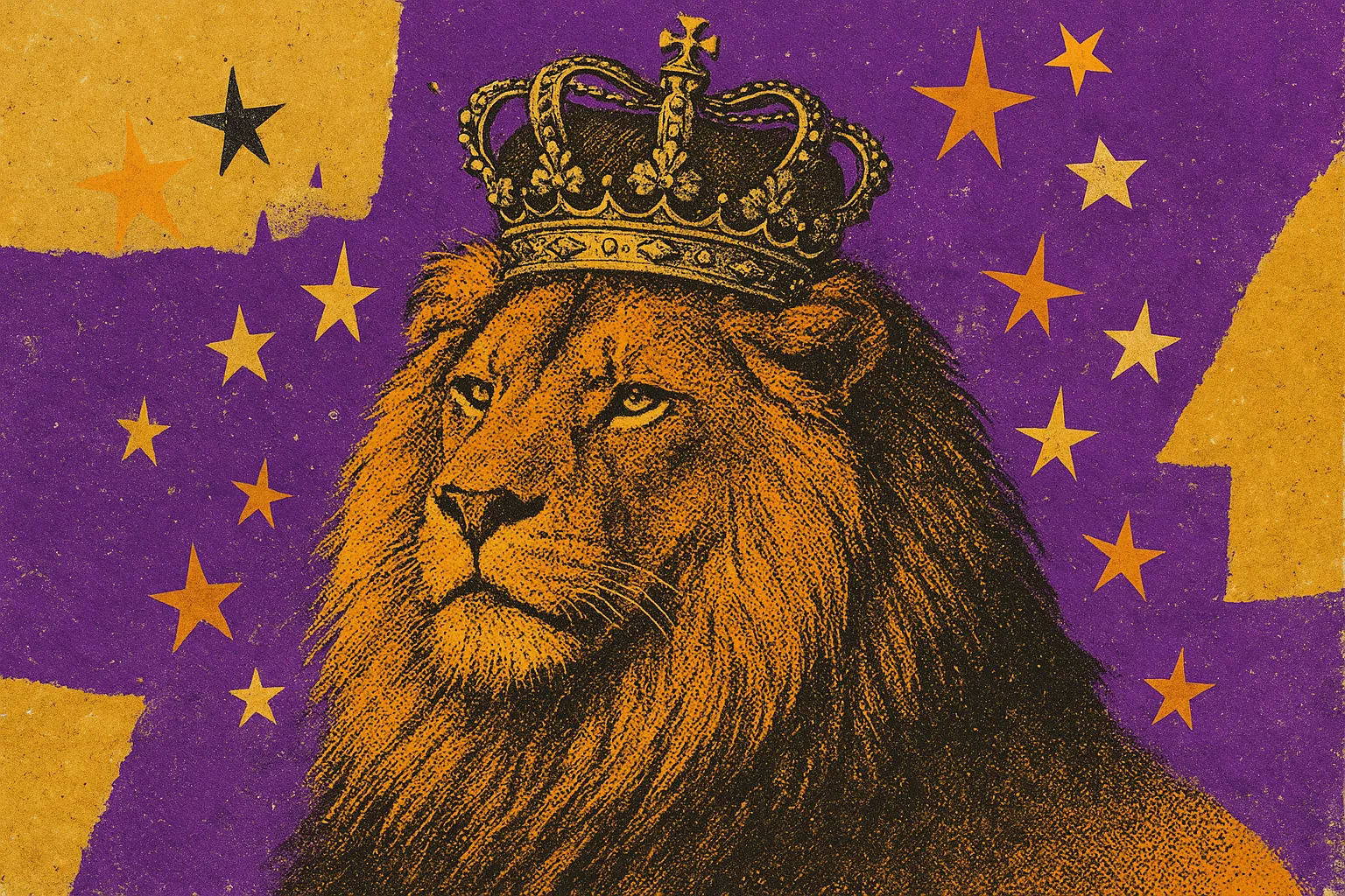 Leo daily horoscope Saturday retro pop-art — February 21, 2026